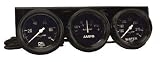 Auto Meter 2394 Autogage Mechanical Oil Pressure, Amp and Water Temperature Gauge