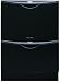 Kitchen & Housewares : Fisher & Paykel : DD605BK 24" Semi-Integrated Double Dishwasher Drawer - Black w/LCD display