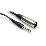 Brand New Hosa PXM-115 15 Foot 1/4" TS To XLR Female Unbalanced Interconnect Audio Cable