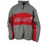 Colorado Avalanche NHL "Explorer" Fleece Jacket (Black) (Small)