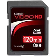 SanDisk SDSDHV-008G-A15 8GB Video HD SDHC