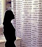 Top 100 SAT Vocabulary Word Shower Curtain