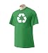 Recycle T-Shirt, Medium, White Print