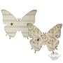 Nordal Magnettafel Schmetterling Blumen