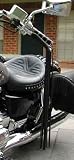 Leather Motorcycle Lever Grips - Flaired End w/ 12" Leather Fringe
