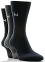 Black, Grey, Navy Cotton Socks by Pringle (3 Pairs)