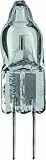 Philips Halogen Lightbulb 20w G4 Low Voltage Capsule 1 Year 4 Pack Clear