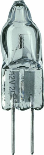 Philips Halogen Lightbulb 20w G4 Low Voltage Capsule 1 Year 4 Pack Clear