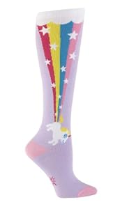 Unicorn Rainbow Blast Knee High Tube Socks