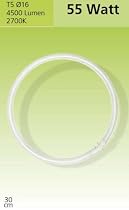 2GX13 T5 Energiesparring 55W 2700K warm weiss Ringform