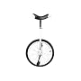 Reflex White Adult Unicycle 20" Wheel