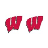 Wisconsin Badgers Official Logo Earrings