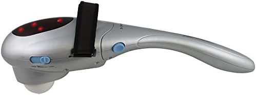 Deluxe Handheld Heated And Vibrating Body Massager For Hard-to-Reach Spots