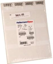 Self Laminating Laser Tags .8x.5x1.43 5000 Pack-by Hellerman Tyton