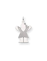 14k White Gold Kid Charm Cyber Monday Special