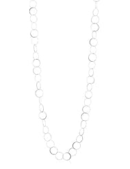 Melissa Joy Manning "MJM Classic" Sterling Silver Hand made Wrap Chain Necklace