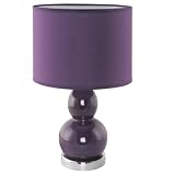 from Lloytron Lloytron 13.5 40w  Chardonnay Ceramic Table Lamp - Plum