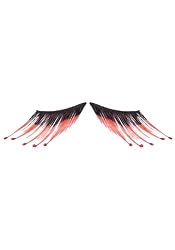 Blood Droplet Eyelashes (As Shown;One Size)