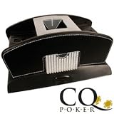 CQ Leather Effect Automatic Card Shuffler
