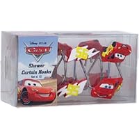 Disney\'s Cars Shower Curtain Rings - Blue