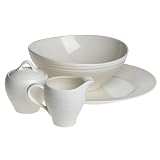 Mikasa Swirl White 5-Piece Serving Set by Mikasa