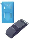 Summit Apple iPod Mini Blue Silicon iPod Skin with Belt Clip and Armband
