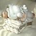 Baby : Cloud B Baby Sheep with three spill cloths - natural