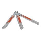 SK11(エスケー11) スイスジクソーブレード U型 軟鋼板・アルミ/直線切用 FU-118B 3枚組