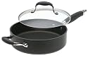 Anolon Advanced 10-Inch, 3-Quart Covered Saute with Helper Handle