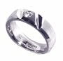 6MM 0.7Ct. Diamond Promise Ring, Wedding Band