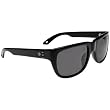 Spy Kubrik Sunglasses - Spy Optic Addict Series Polarized Sportswear Eyewear - Shiny Black/Grey
