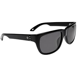Spy Kubrik Sunglasses - Spy Optic Addict Series Polarized Sportswear Eyewear - Shiny Black/Grey