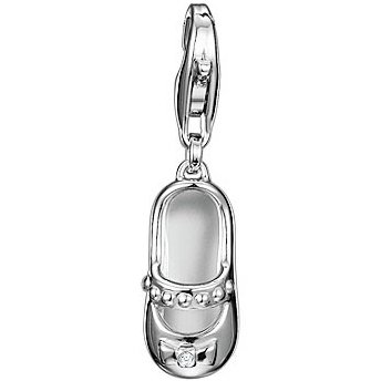 Esprit Charms 925 Sterlingsilber baby shoe ESZZ90662A000 Silber Charm