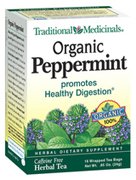 Traditional Medicinal Organic Peppermint - 16 Bags