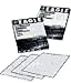 Eagle U102-1500 - 9x11 Silicon Carbide Flexible-Back Waterproof Sheets - Grit P1500 - (Job-Pak) - 5 Sheets/Pack - 1 Pack
