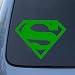 Search : SUPERMAN - Vinyl Decal Sticker #A1129 | Vinyl Color: Green