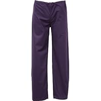Chef Works SCPT-PUR-XS Unisex Medical Scrub Pants, Purple, XS