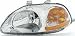 96-98 HONDA CIVIC HEADLIGHT LH (DRIVER SIDE), COMBO (1996 96 1997 97 1998 98) 20-3162-01 33151S01A01