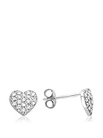 Majestine Pendiente Suelto Spw4349E Oro Blanco