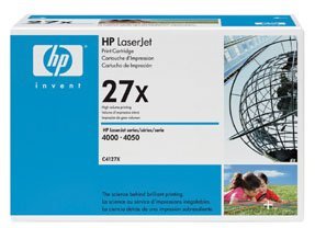 NEW HEWLETT PACKARD OEM TONER FOR HP LASERJET 4000 - 1-27X HI BLACK TONER (Printing Supplies) On Sale