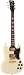 Vintage Vs6 Vintage White Electric Guitar