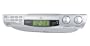 JWin JL-K733 Under-Counter AM/FM Clock Radio with CD Player