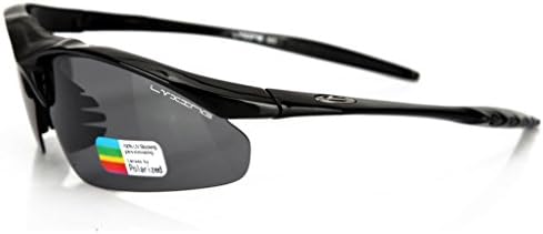 Polarized Sports Sunglasses with 5 Set Interchangeable Lenses for Cycling Hiking Fishing