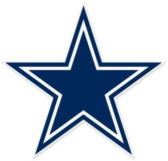 Dallas Cowboys NFL Large Sticker (12" x 11") Cornhole Wall Car