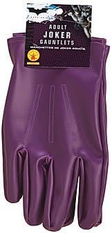 BATMAN The Joker Gloves Licensed Adult Fancy Dress Accessory by Vegaoo