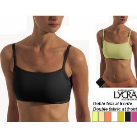 Sexy Microfiber Single Strap Sports Bra Top - w/ Stretchable Lycra