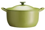Tefal Jamie Oliver Cast Iron Oval Cocotte & Lid, Lime, 26 cm  from Tefal
