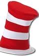ADULT Dr. Seuss Cat in the Hat Felt Hat - Officially Licensed TM Cat in the Hat Accessory