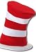 Search : ADULT Dr. Seuss Cat in the Hat Felt Hat - Officially Licensed TM Cat in the Hat Accessory