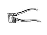 Kitchenlani Professional Garlic Press - High Quality Stainless Steel - Great with Fresh, Packed and Peeled Garlic to make great "Bakery-Style" Garlic Bread - Also Great Combination with Other Spices and Herbs